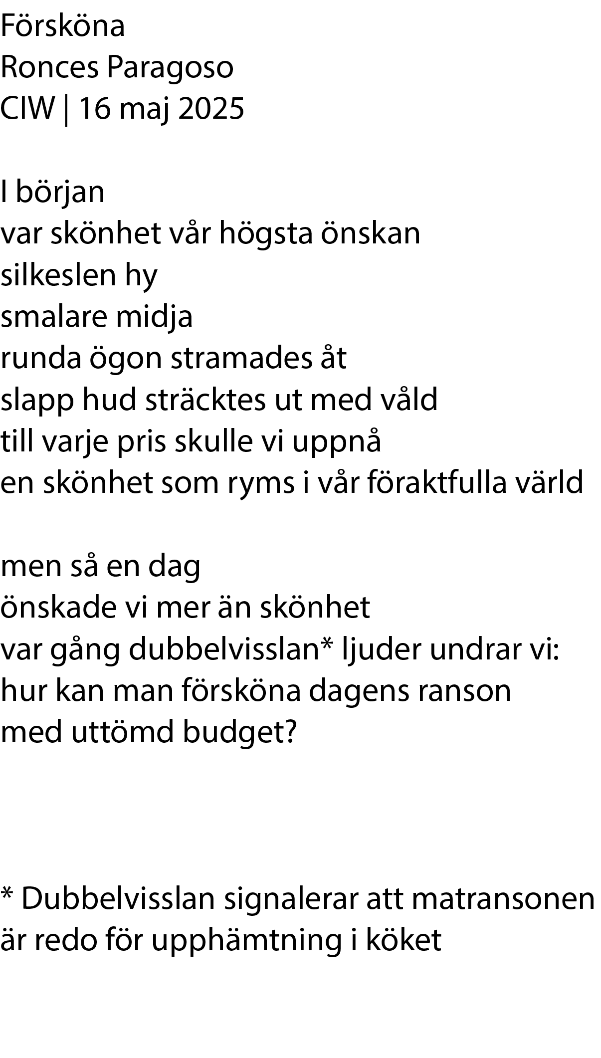 försköna 
