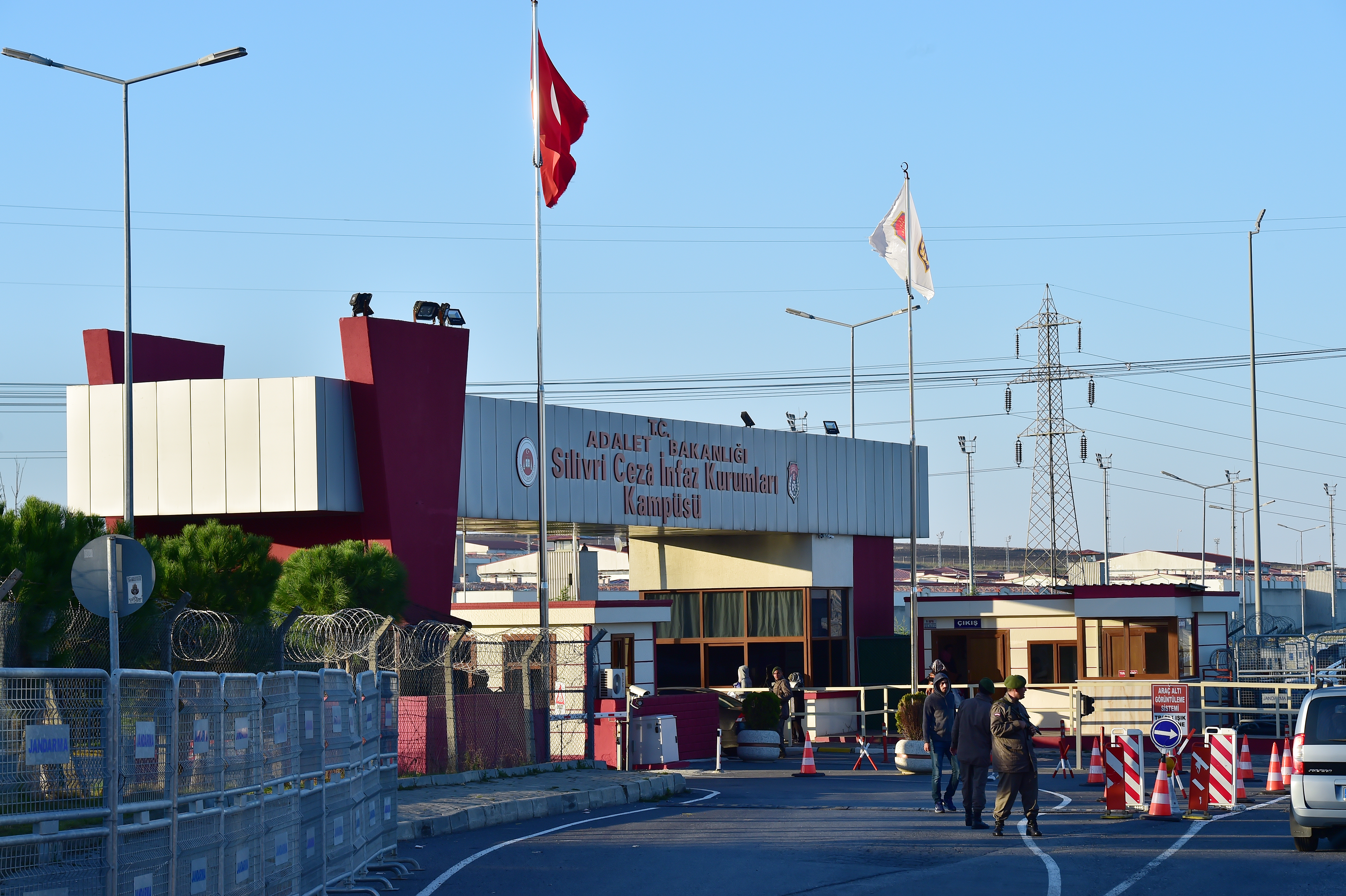 Main entrance gate to Marmara prison, where Joakim Medin was detained between the end of March and May 2025. Photo: Thomas Koch/Shutterstock